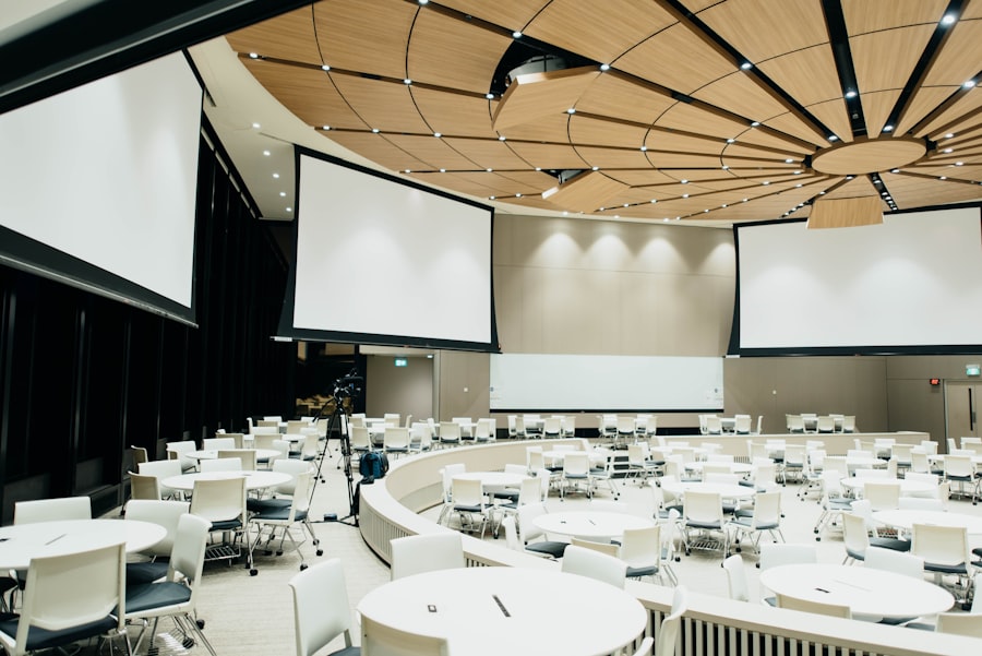 Business event audience