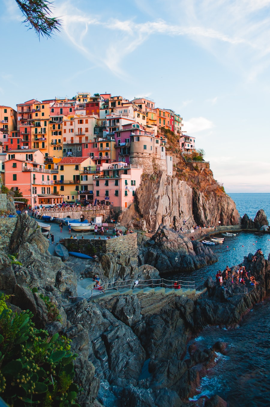 European coastal destination