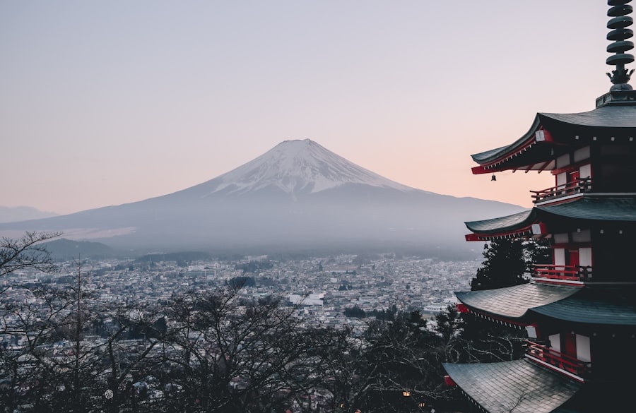 Japan travel route